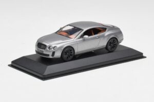 Bentley Continental GT Gri Cu Jante Negre Minichamps 1:43 BENTLEY001 Metal - imaginea 2 din 4