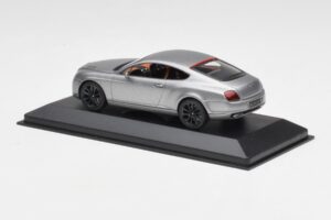 Bentley Continental GT Gri Cu Jante Negre Minichamps 1:43 BENTLEY001 Metal - imaginea 3 din 4