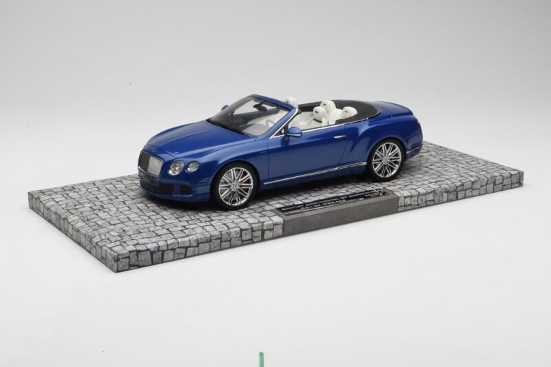 Bentley Continental GT Speed Cabriolet Albastru Minichamps 1:18 107139331 Metal