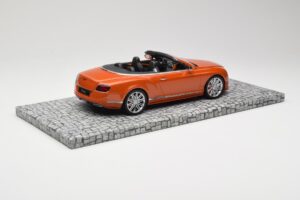 Bentley Continental GT Speed Cabriolet Orange Metallic Minichamps 1:18 107139430 Metal - imaginea 2 din 6