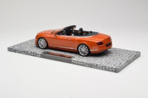 Bentley Continental GT Speed Cabriolet Orange Metallic Minichamps 1:18 107139430 Metal - imaginea 5 din 6