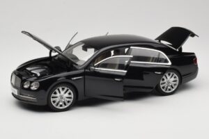 Bentley Flying Spur W12 Diamond Black Kyosho 1:18 08891DBK Metal - imaginea 2 din 8