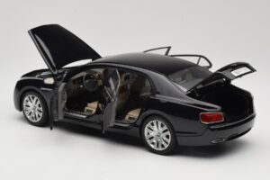 Bentley Flying Spur W12 Diamond Black Kyosho 1:18 08891DBK Metal - imaginea 5 din 8
