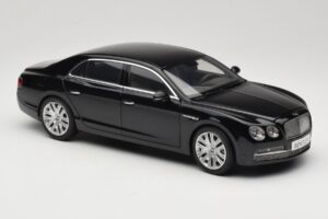 Bentley Flying Spur W12 Diamond Black Kyosho 1:18 08891DBK Metal - imaginea 6 din 8