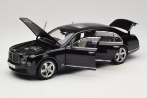 Bentley Mulsanne Speed Onyx Black Kyosho 1:18 08910NX Metal - imaginea 2 din 8