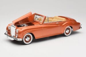 Bentley Type S2 Mulliner Cabriolet Tudor Portocaliu Metalic Solido 1:18 8007 Metal - imaginea 2 din 8