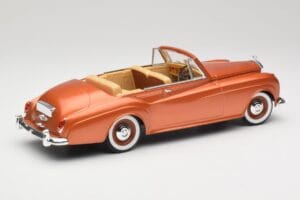 Bentley Type S2 Mulliner Cabriolet Tudor Portocaliu Metalic Solido 1:18 8007 Metal - imaginea 3 din 8