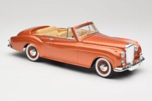 Bentley Type S2 Mulliner Cabriolet Tudor Portocaliu Metalic Solido 1:18 8007 Metal - imaginea 6 din 8