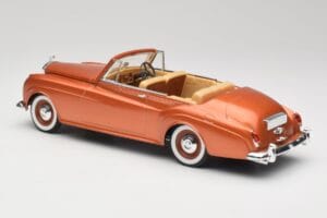 Bentley Type S2 Mulliner Cabriolet Tudor Portocaliu Metalic Solido 1:18 8007 Metal - imaginea 7 din 8