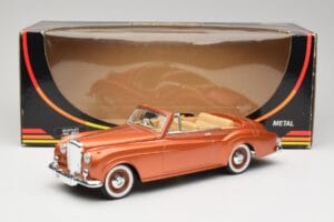 Bentley Type S2 Mulliner Cabriolet Tudor Portocaliu Metalic Solido 1:18 8007 Metal - imaginea 8 din 8