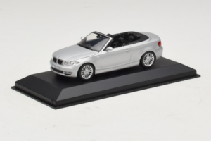 BMW 1-Series E88 Cabriolet Titan Silver Minichamps 1:43 80420427037-R1 Metal - imaginea 2 din 5