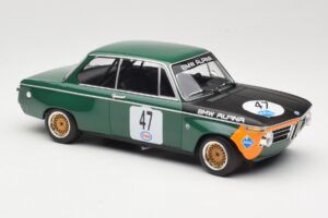 BMW 1600-2 BMW Alpina #47 P. Meyer Internationales ADAC Eifelrennen Nurburgring 1971 Minichamps 1:18 155712647 Metal - imaginea 4 din 6