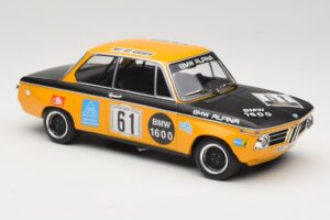 BMW 1600-2 BMW Alpina #61 R. Herzog / N. Lauda DNF 6 Hours Nurburgring 1970 Minichamps 1:18 155702661 Metal - imaginea 4 din 6