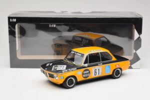 BMW 1600-2 BMW Alpina #61 R. Herzog / N. Lauda DNF 6 Hours Nurburgring 1970 Minichamps 1:18 155702661 Metal - imaginea 6 din 6