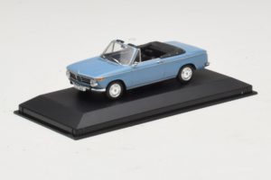 BMW 1600 Cabriolet Albastru Minichamps 1:43 80420396188 Metal - imaginea 2 din 4