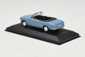 BMW 1600 Cabriolet Albastru Minichamps 1:43 80420396188 Metal - imaginea 3 din 4