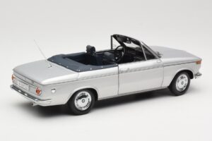 BMW 1600 Cabriolet Argintiu Minichamps 1:18 80430145819 Metal - imaginea 3 din 8