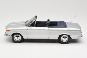 BMW 1600 Cabriolet Argintiu Minichamps 1:18 80430145819 Metal - imaginea 4 din 8