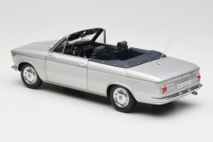 BMW 1600 Cabriolet Argintiu Minichamps 1:18 80430145819 Metal - imaginea 7 din 8