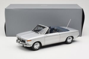 BMW 1600 Cabriolet Argintiu Minichamps 1:18 80430145819 Metal - imaginea 8 din 8