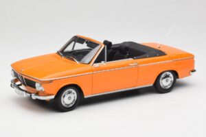 BMW 1600 Cabriolet Portocaliu Minichamps 1:18 100021030-O Metal