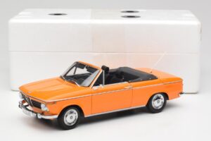 BMW 1600 Cabriolet Portocaliu Minichamps 1:18 100021030-O Metal - imaginea 8 din 8