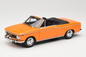 BMW 1600 E10 Cabriolet Portocaliu Minichamps 1:18 100021030 Metal