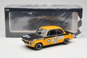 BMW 1600 E10 #20 Alpina H. Marko Class Winner Austria Trophy Salzburg ETCC 1970 Minichamps 1:18 155702620 Metal - imaginea 6 din 6