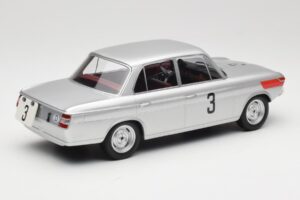 BMW 1800 TiSA #3 D. Glemser / J. Ickx 24 Hours of Spa 1965 Minichamps 1:18 155652903 Metal - imaginea 2 din 6