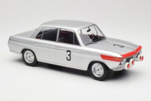 BMW 1800 TiSA #3 D. Glemser / J. Ickx 24 Hours of Spa 1965 Minichamps 1:18 155652903 Metal - imaginea 4 din 6