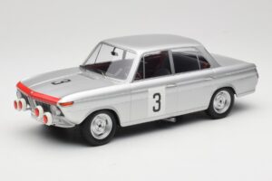 BMW 1800 TiSA #3 D. Glemser / J. Ickx 24 Hours of Spa 1965 Minichamps 1:18 155652903 Metal