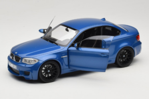 BMW 1M Coupe E82 Blue Metallic Minichamps 1:18 110020025 Metal - imaginea 2 din 8