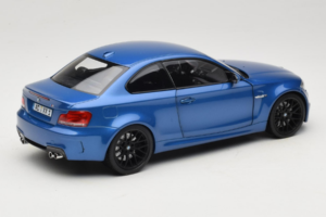 BMW 1M Coupe E82 Blue Metallic Minichamps 1:18 110020025 Metal - imaginea 3 din 8
