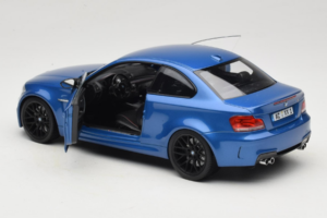 BMW 1M Coupe E82 Blue Metallic Minichamps 1:18 110020025 Metal - imaginea 5 din 8
