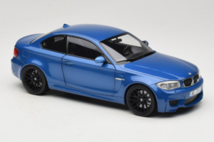 BMW 1M Coupe E82 Blue Metallic Minichamps 1:18 110020025 Metal - imaginea 6 din 8