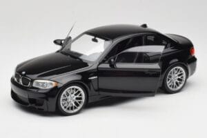BMW 1M Coupe E82 Black Metallic Minichamps 1:18 110020021 Metal - imaginea 2 din 8