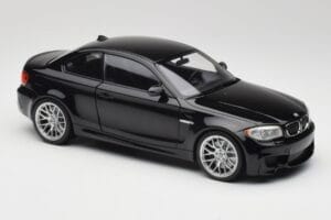 BMW 1M Coupe E82 Black Metallic Minichamps 1:18 110020021 Metal - imaginea 6 din 8