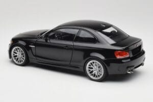 BMW 1M Coupe E82 Black Metallic Minichamps 1:18 110020021 Metal - imaginea 7 din 8