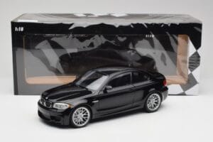 BMW 1M Coupe E82 Black Metallic Minichamps 1:18 110020021 Metal - imaginea 8 din 8