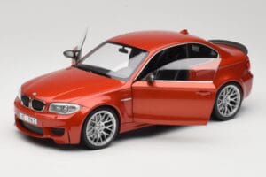 BMW 1M Coupe E82 Sakhir Orange Metallic Minichamps 1:18 110020020 Metal - imaginea 2 din 8
