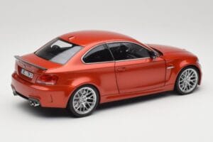 BMW 1M Coupe E82 Sakhir Orange Metallic Minichamps 1:18 110020020 Metal - imaginea 3 din 8
