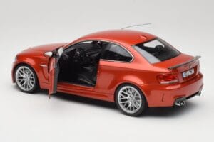 BMW 1M Coupe E82 Sakhir Orange Metallic Minichamps 1:18 110020020 Metal - imaginea 5 din 8