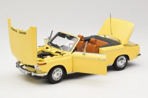 BMW 2002 Cabriolet Verde Aprins Minichamps 1:18 80430145820 Metal - imaginea 2 din 8