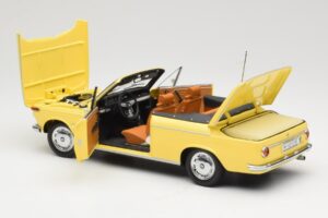 BMW 2002 Cabriolet Verde Aprins Minichamps 1:18 80430145820 Metal - imaginea 5 din 8