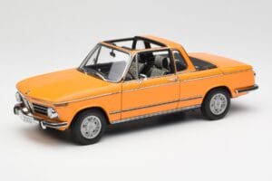 BMW 2002 E10 Cabriolet Colorado Portocaliu AUTOart 1:18 80430300713 Metal