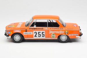 BMW 2002 Jagermeister #255 W. Stiller Rally Monte Carlo 1973 IXO 1:18 18RMC165 Metal - imaginea 3 din 6