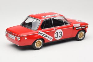 BMW 2002 Jockey Racing #33 B. Tobiasson / L. Nordstrom 6 Hours Nurburgring 1972 Minichamps 1:18 155722633 Metal - imaginea 2 din 6