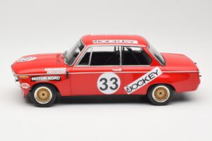 BMW 2002 Jockey Racing #33 B. Tobiasson / L. Nordstrom 6 Hours Nurburgring 1972 Minichamps 1:18 155722633 Metal - imaginea 3 din 6