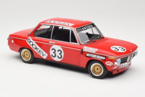 BMW 2002 Jockey Racing #33 B. Tobiasson / L. Nordstrom 6 Hours Nurburgring 1972 Minichamps 1:18 155722633 Metal - imaginea 4 din 6