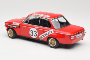 BMW 2002 Jockey Racing #33 B. Tobiasson / L. Nordstrom 6 Hours Nurburgring 1972 Minichamps 1:18 155722633 Metal - imaginea 5 din 6